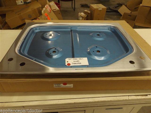 Maytag Jenn Air Stove 74005931 Top Main (stl) NEW IN BOX Maytag Jenn Air Stove 74005931 Top Main (stl) NEW IN BOX